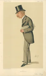 Mr John Slagg MP, Manchester, 2 August 1884, Vanity Fair Cartoon