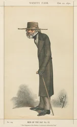 The Diogenes of the Modern Corinthians without his Tub, Thomas Carlyle (Vanity Fair series)