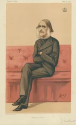 The Right Hon Lord Sandhurst, Military Advice, 30 May 1874, Vanity Fair Cartoon