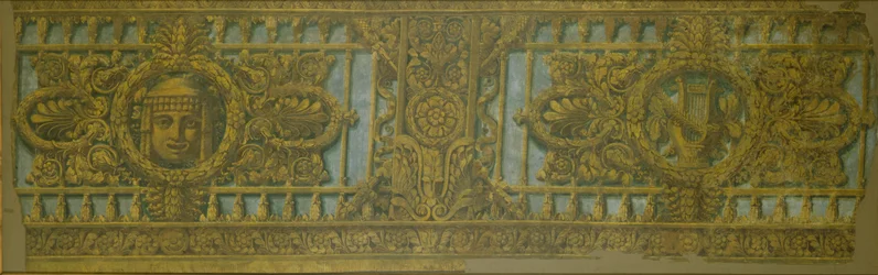 Box design for the Alexandrinsky Theatre in Saint Petersburg