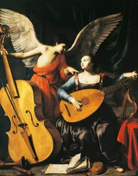 Saint Cecilia and Angel (c.1610)