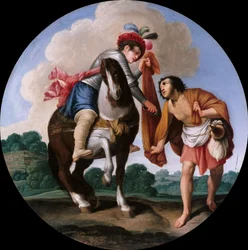 Saint Martin and a beggar, c. 1608-1610