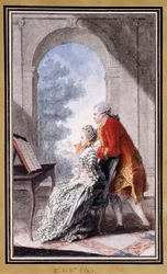 John Wilkes and Miss Gertrude Carmontelle