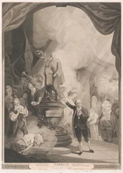 Garrick Speaking the Jubilee Ode
