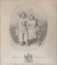Portrait of Count Mikhail Semyonovich Vorontsov and Countess Ekaterina Semyonovna Vorontsova