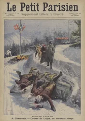 Winter Sports: Accident on the Luge Track at Chamonix