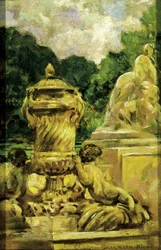 Garden of the Fountain at Nimes, France