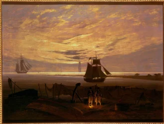 Evening on the Baltic Beach