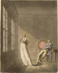 Amalia and Franz Moor from Schiller