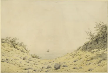 View through Dunes to the Sea
