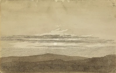 Mountain Landscape at Sunset