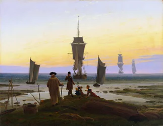 The Life Stages (beach picture, beach scene in Wiek)