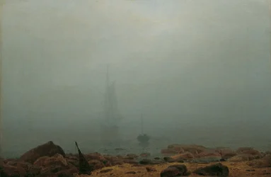 Seashore in the Fog