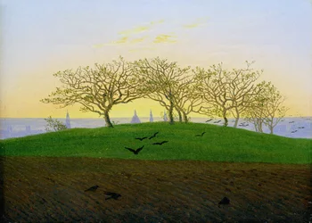 Hills and Ploughed Fields near Dresden