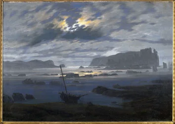 Northern Sea by Moonlight