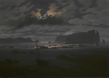 Northern Sea in the Moonlight, c1823