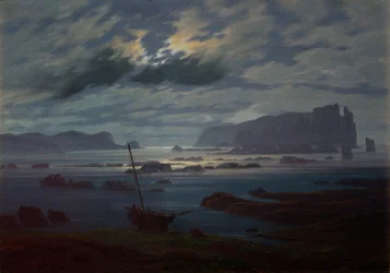 The Northern Sea in Moonlight, 1823-24