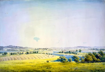 View over Putbus, 1824-1825