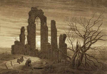 Winter - Night - Old Age and Death (from the times of day and ages of man cycle of 1803)