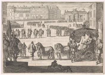 Inauguration of Christina, Queen of Sweden in Stockholm, 1650