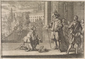 Charles IV, Duke of Lorraine Kneeling Before Louis XIII, 1641