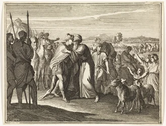Meeting of Jacob and Joseph