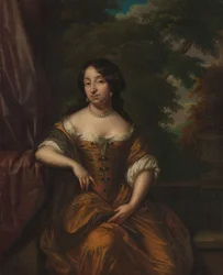Portrait of Anna Maria Hoeufft (1646-1715), Wife of Jan Boudaen Courten