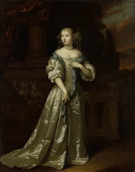 Portrait of Philippina Staunton, Wife of Roelof van Arkel (1632-1709), Lord of Broeckhuijsen