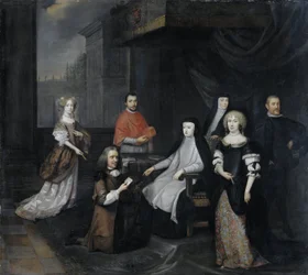 Reception of the Dutch Ambassador Hieronymus van Beverningk by the Spanish Queen-Regent Maria-Anna of Austria, 2 March 1671