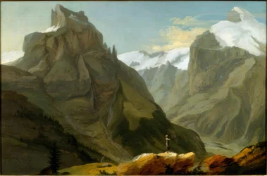 View of Titlis and Hahnen