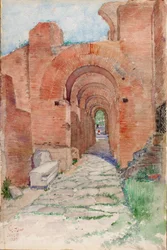 Arches of Palace of Nero, 1933