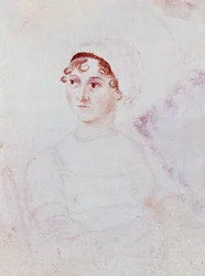 Portrait of Jane Austen, c.1810