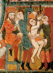 The Martyrdom of St Margaret (detail)