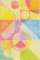Colorful Abstract Geometry