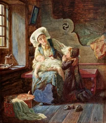 Evening in a Norwegian Home, 1882