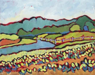 July by the Farm