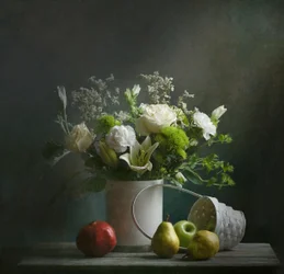 Elegant Floral Still Life