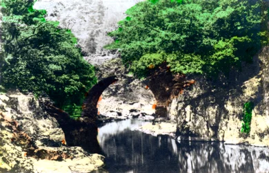 Roman bridge at Bettws-y-Coed, Gwynedd, 1926