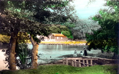 Ruswarp Dam, Whitby, North Yorkshire