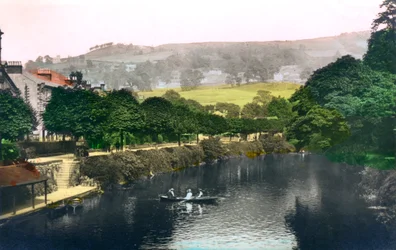 The River Derwent at Matlock, Derbyshire