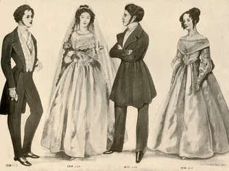 Clothing from 1836-1847, 1907, 1937