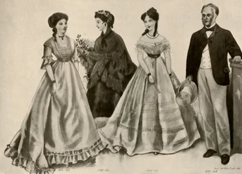 Clothing from 1860-1870