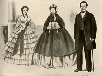 Clothing from 1860-1870, 1907