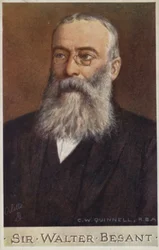 Sir Walter Besant (1836-1901), English Novelist and Historian