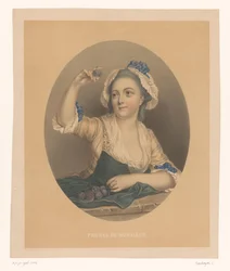 Young Woman with Plums