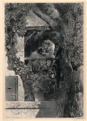 Mother and Child on Balcony