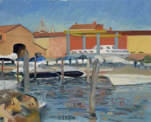 Boatyard, Late Afternoon, Venice, 2022