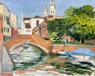 Evening Sunlight in Dorsoduro, Venice 2025