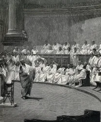 Cicero Denounces the Conspirator Catiline