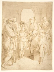 David anointed by Samuel